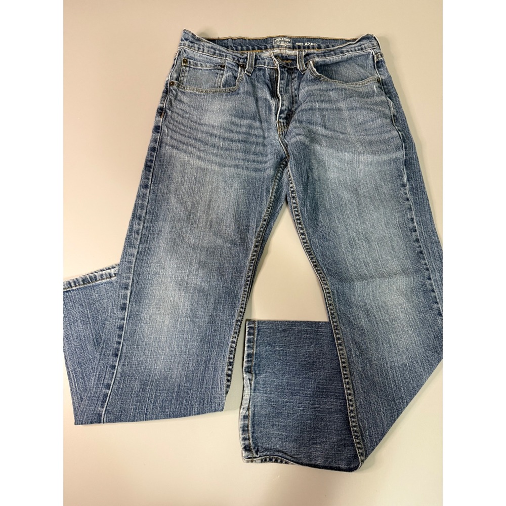Signature by Levi Strauss Gold Label Relaxed Fit Jeans Blue 32x30 91408-0140